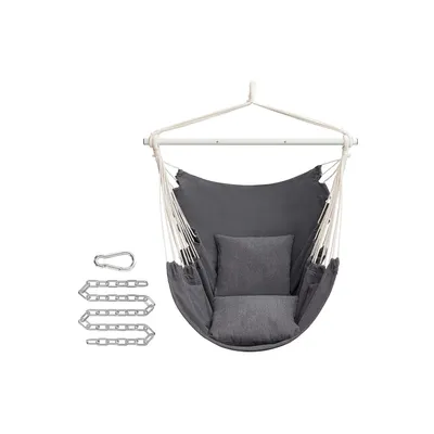 Produktbild von Schaukelstuhl 150cm Grau Komfort