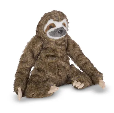 Produktbild von Melissa & Doug Plüsch Faultier Kuscheltier - naturgetreu - weich - Spielzeug