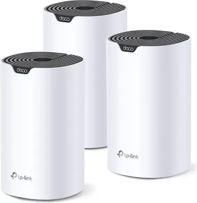 Produktbild von TP-Link Deco S1900 3-Pack Mesh WLAN Set AC1900 Dual Band Router & Repeater