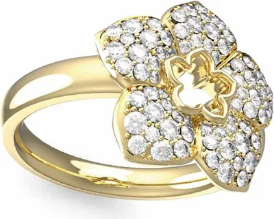 Produktbild von Guess Damenring JUBR04467JWYG58