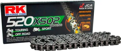 Produktbild von Rk-Ketten 520 xso2 114 n grau grau offen