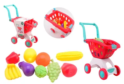 Obrázok produktu pre Hračka Johntoy nákupný vozík s príslušenstvom - hra na nakupovanie