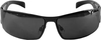 Produktbild von Coole Herren Sonnenbrille Schwarz Metallbrille Schmal Wrap Around Bikerbrille Raverbrille Festivalbrille