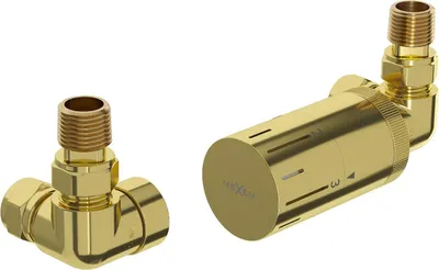 Obrázek produktu pro Mexen G05 axiální termostatická sada, zlatá - W903-958-50