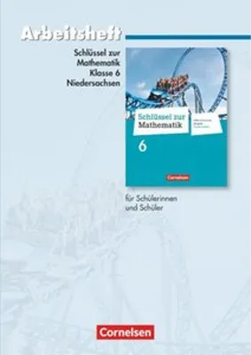 Immagine prodotto di Schlüssel zur Mathematik 6. Schuljahr. Arbeitsheft mit eingelegten Lösungen. Differenzierende Ausgabe Niedersachsen