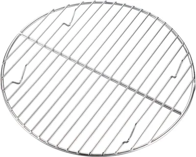 BBQ Grillrost rund 24 cm Edelstahl Kühlgitter Backrost