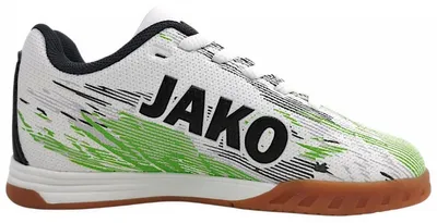 Imagen del producto de Zapatillas deportivas Jako J-SFG para niños, ideales para fútbol sala, color blanco