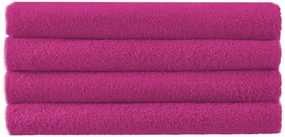 Produktbild von GREEN MARK Textilien Duschtuch 400gsm Pink 70 X 140 CM (4 PC PACK)