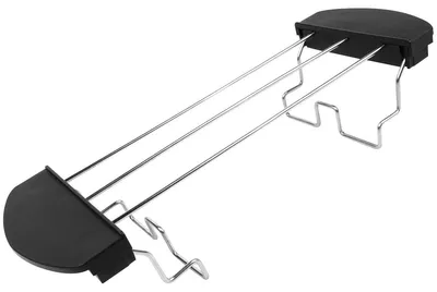 Toastständer aus Edelstahl, 26 cm, für Toaster, mit Warmhalterost