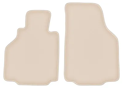 Produktbild von DURBAN Beige Velours-Fußmatten vorne für Porsche 911 typ. 996 Coupé (1997-2004)