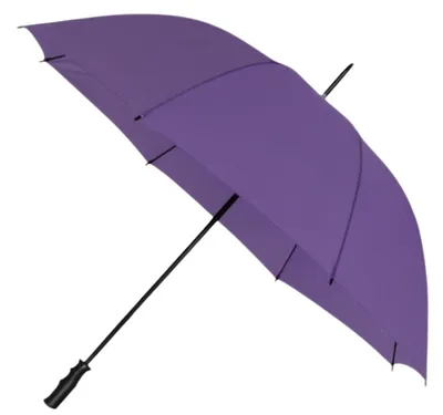 Produktbild von Golfschirm winddicht 125 cm Polyester lila