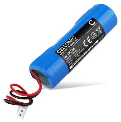 Produktbild von CELLONIC, Akku für Notbeleuchtung (2600mAh, 3.7V) 1x Ersatzakku 1IRC19/65 2600 XH2.54
