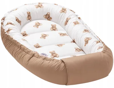 Produktbild von Babynest Jukki Mr. Teddy 100 x 55 cm 100 Prozent Baumwolle
