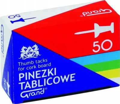 Obrázok produktu pre Pinezki tablicowe kolorowe