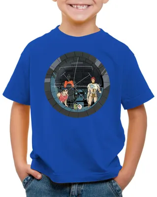 Produktbild von style3 Future Crew Kinder T-Shirt anime raumschiff captain