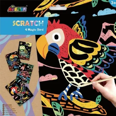 Produktbild von CARLETTO Scratch Magic Birds 0 0 0