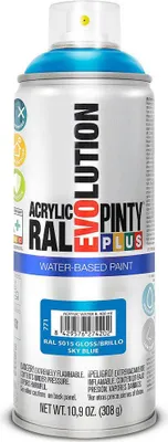 Zdjęcie produktu dla Farba w sprayu PINTYPLUS EVO na bazie wody 400ml RAL5015