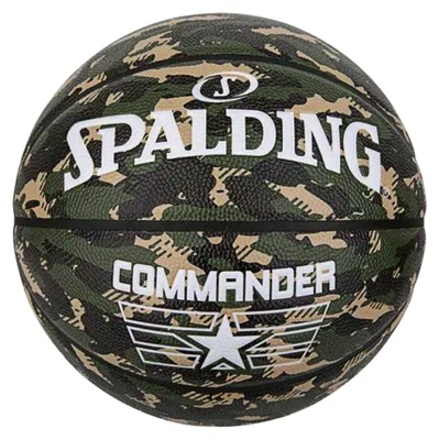 Produktbild von Spalding - "Commander" Basketball, Tarnmuster PP8976 (7) (Grün)