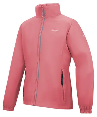 Produktbild von Regatta Corinne IV Regenjacke Damen Wasserdicht mit Kapuze, Farbe:Peach Pink, Größe:38
