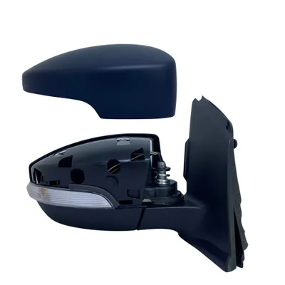 Immagine prodotto di Specchietto retrovisore esterno destro BILMAX di ricambio per Ford Kuga II | Kuga II Van 2013-2019: regolabile elettricamente, ripiegabile manualmente, indicatore di direzione, riscaldabile, 6 cavi