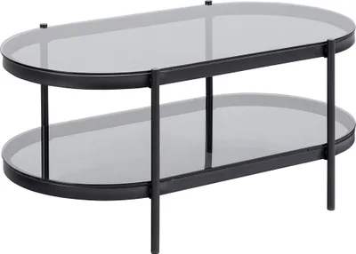 Produktbild von Smuk Couchtisch 95 cm Tory Rauchglas