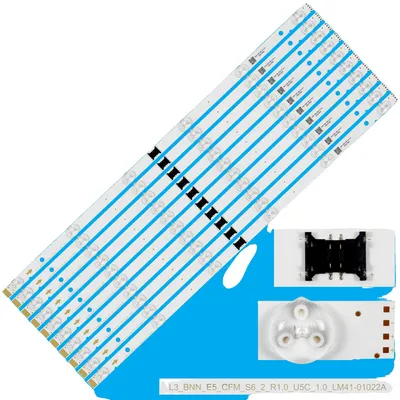 Produktbild von LED-Hintergrundbeleuchtungsstreifen, 570 mm, 6 LED-Lampenperlen, 3 V Spannung, kompatibel mit LM41-01056A,