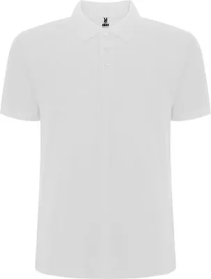 Produktbild von Roly PO6609 | Pegaso Premium Poloshirt - Piqué - Farbe: White 01 - Größe: XL