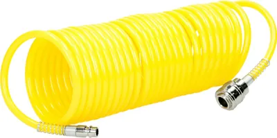 Produktbild von Druckluftschlauch Druckschlauch Kompressor Spiralschlauch 8bar 7,5m 5x8mm