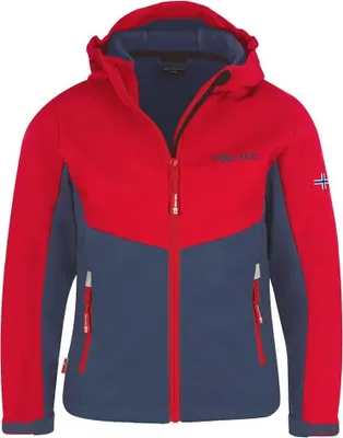 Produktbild von Trollkids Kristiansand Jacke Rot,Blau 122 cm Kinder Rot,Blau 122 cm