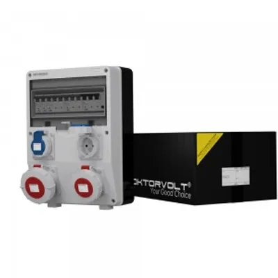 Obrázek produktu pro Rozdělovač napájení TD-S/FI IP65 1x32A 1x16A 2x230V 2855