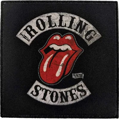 Immagine prodotto di The Rolling Stones - Logo - Toppa "Tour '78" - Poliestere RO10137 (Taglia unica) (Nero/Rosso/Bianco)