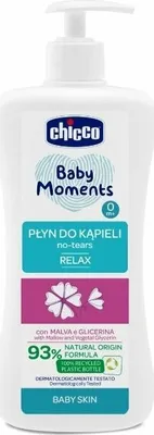 Immagine prodotto di Gel do koupele Chicco Baby Moments, 0m+, 500ml