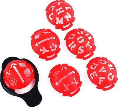Obrázok produktu pre 6ks Golfová loptička Line Marker Scribe Liner Template Drawing Alignment Tool Drawing