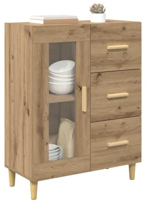 Produktbild von vidaXL Sideboard Artisan-Eiche 69,5 x 34 x 90 cm Holzwerkstoff