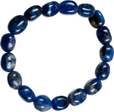 Produktbild von Edelstein-Armband, Sodalith, Nuggets, 10 x 12 mm