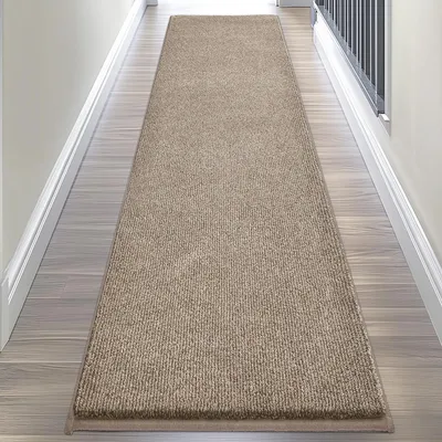 Image de Tapis de couloir lavable, absorbant l'eau, dimensions 60 x 180 cm, antidérapant, idéal pour la cuisine