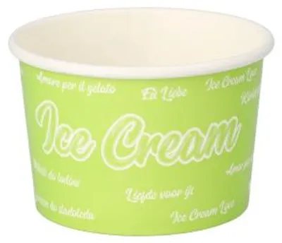 Produktbild von 1000 Eisbecher, Pappe rund 150 ml Ø 8,6 cm · 5,2 cm