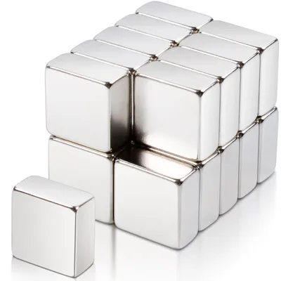 Obrázek produktu pro Solidchoice – Sada 20 silných neodymových magnetů, rozměry 10 x 10 x 5 mm