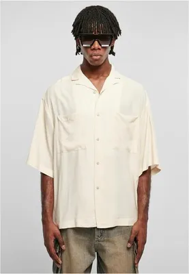 Produktbild von Urban Classics - Oversized RESORT Shirt Hemd whitesand - XL