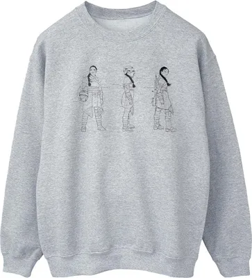 Produktbild von Star Wars - "The Book Of Boba Fett" Sweatshirt für Herren BI43988 (S) (Grau)