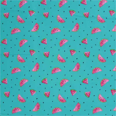 Bikinistoff Badeanzugstoff Swimwear-Jersey ab 0,5 x 1,5 m Swimwear melone
