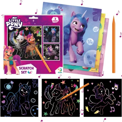 Produktbild von My Little Pony Art Kratzfarbe Für Kinder