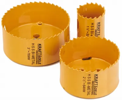 Produktbild von Kraft&Dele KD10758 Satz Lochsägen für Holz und Metall 17-teilig