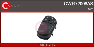 Produktbild von CASCO CWR72008AS Fensterheberschalter für FORD FOCUS (DAW, DBW) Fensterheber Schalter
