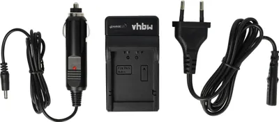 Produktbild von vhbw Ladegerät kompatibel mit Panasonic Lumix DMC-GH1K Kamera - Ladeschale, Kfz-Adapter Ladeanzeige