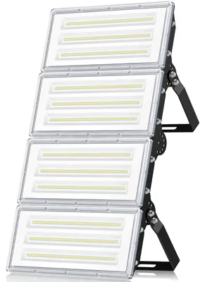 LED-Baustrahler 400 W 40.000 lm kaltweiß IP67 wasserdicht