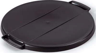 Produktbild von Deckel Durabin Lid Round 40 schwarz Packung mit 6 Stück