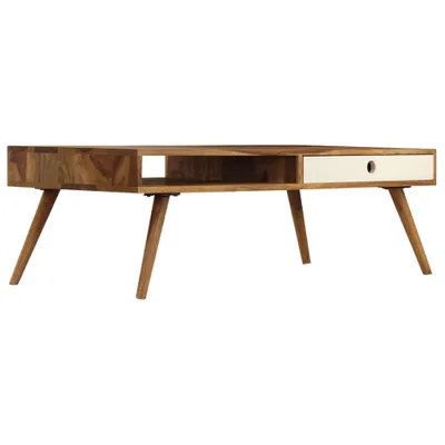 Produktbild von vidaXL Couchtisch 110x50x35 cm Massivholz Akazie