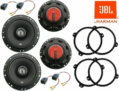 Produktbild von JBL 621 2 Wege Komplett Lautsprecher System Einbau Set Tür vorn hinten passend für BMW E46 3er 350 Watt