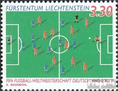 Produktbild von Briefmarken Liechtenstein 2006 Mi 1411 (kompl.Ausg.) postfrisch Fußball-WM Deutschland